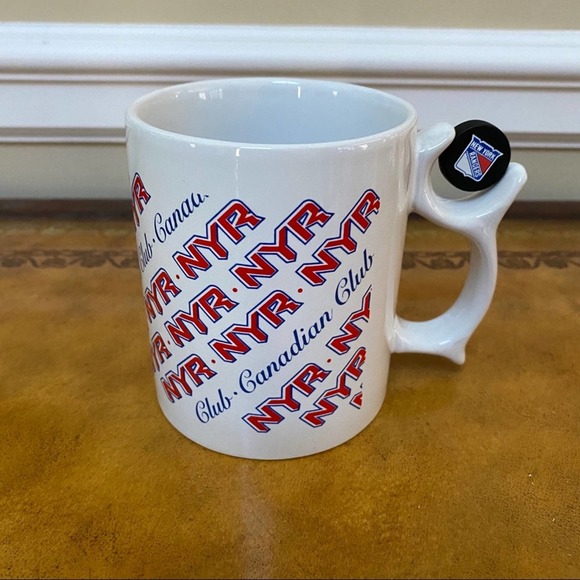 new york rangers Accessories Rare Nhl Ny Rangers Mug Canadian Club